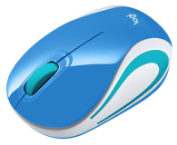LOGITECH LOGITECH Wireless Mini Mouse M187 BLUE 910-002733 - 77086 - zdjęcie 2